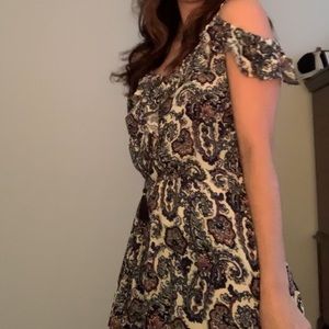 Boho dress with tassels